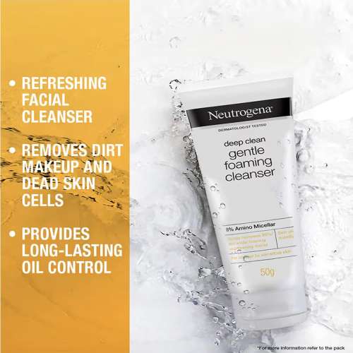Neutrogena: Deep Clean Foam Cleanser 50 g