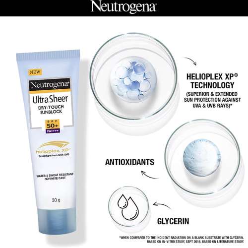 Neutrogena: Ultra Sheer SPF50 30 gm