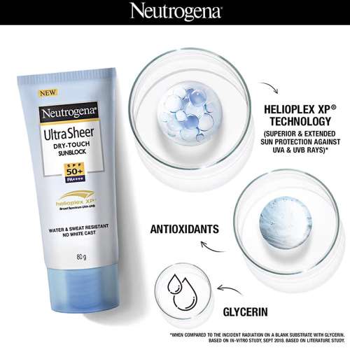 Neutrogena: Ultra Sheer SPF50 80 gm