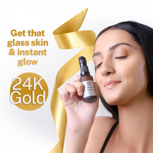 Love Earth: 24K Gold Glass Face Oil - 30ml