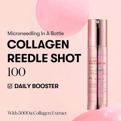 VT Cosmetics: Collagen Reedle Shot 100 | Collagen Boost | Skin Firmness | Micro-Needling | Anti-Aging | 50ml