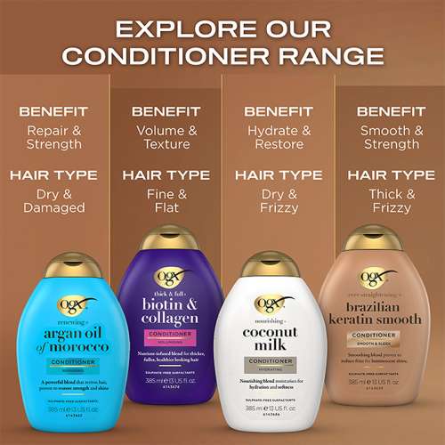 OGX: Brz Keratin Smooth Shampoo 385ml