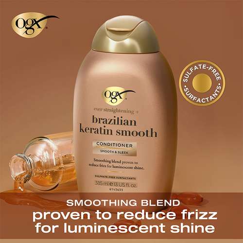 OGX: Brz Keratin Smooth Conditioner 385ml