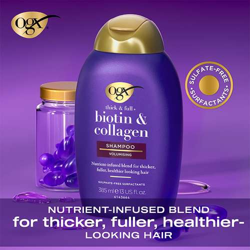 OGX: Biotin & Collagen Shampoo 385ml