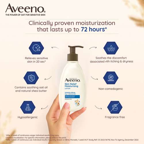 Aveeno: Skin Relief Lotion 354ml (for Sensitive Skin)