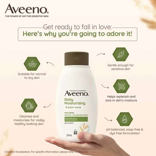 Aveeno: Daily Moisturizing Body Wash 354ml