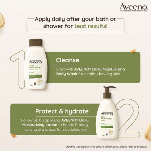 Aveeno: Moisturizing Lotion 354ml (for Normal and Dry Skin)