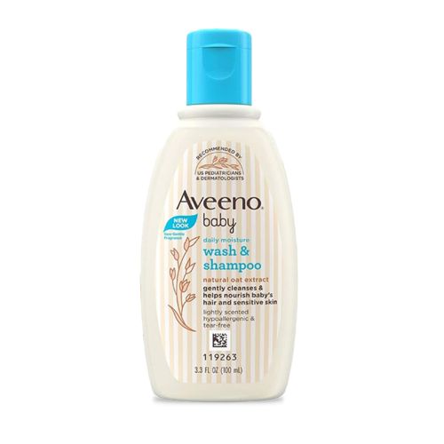Aveeno: Daily Moisture Wash & Shampoo 100 ml