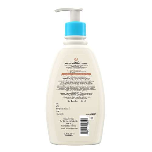 Aveeno: Daily Moisture Wash & Shampoo 532ml