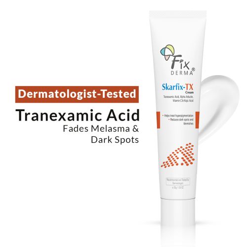 Fixderma: SKARFIX -TX Face Cream Tranexamic Acid + 2% Kojic Acid - 30gm
