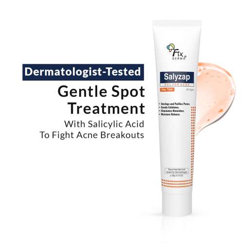 Fixderma: Salyzap Gel Day Time with Exfoliates -  20ml