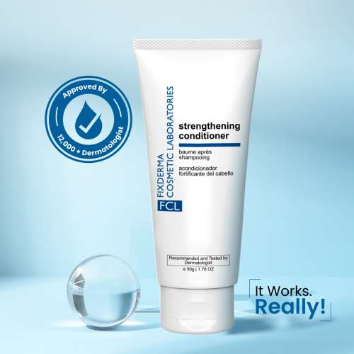 Fixderma Cosmetic Laboratories: Strengthening Hair Conditioner Shiny & Healthy Hair Conditioner - 50ml