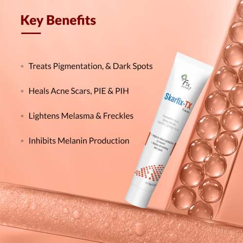 Fixderma: SKARFIX -TX Face Cream Tranexamic Acid + 2% Kojic Acid - 15gm