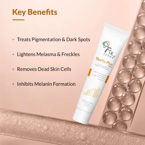 Fixderma: Kojic Acid + Arbutin Skarfix-Plus Cream - 30gm
