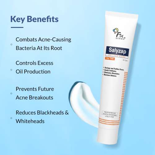 Fixderma: Salyzap Gel Day Time with Exfoliates -  20ml