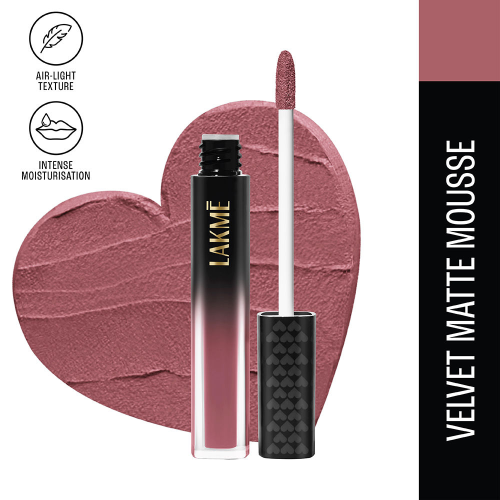Lakme: Xtraordin-airy Lip Mousse Date Night Pink