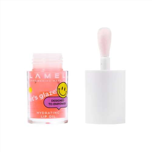 Lamel: Hydrating Lip Oil LET`S GLAZE 402 Strawberry jam