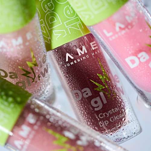 Lamel: Crystal Lip Gloss Dazzle Glow Fancy