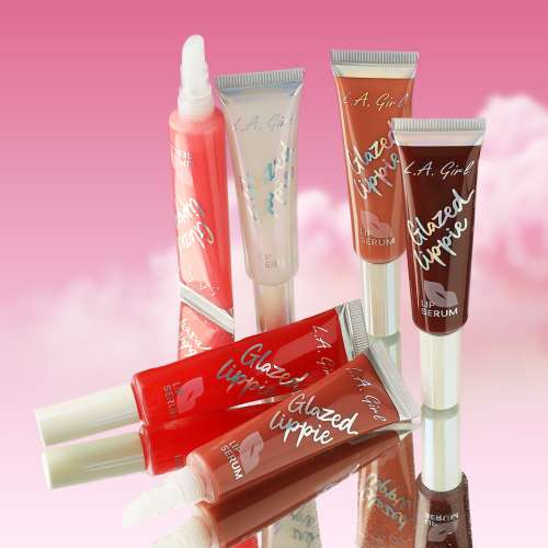 L.A.Girl: On Cloud Nine Glazed Lippie Lipgloss Lip Serum-Glazed Donut
