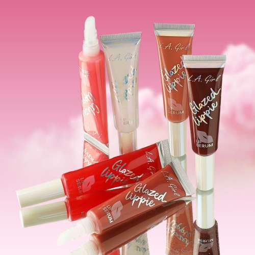 L.A.Girl: On Cloud Nine Glazed Lippie Lipgloss Lip Serum-Juicy