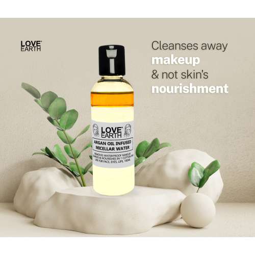 Love Earth: Argan Oil-Infused Micellar Water - 100ml