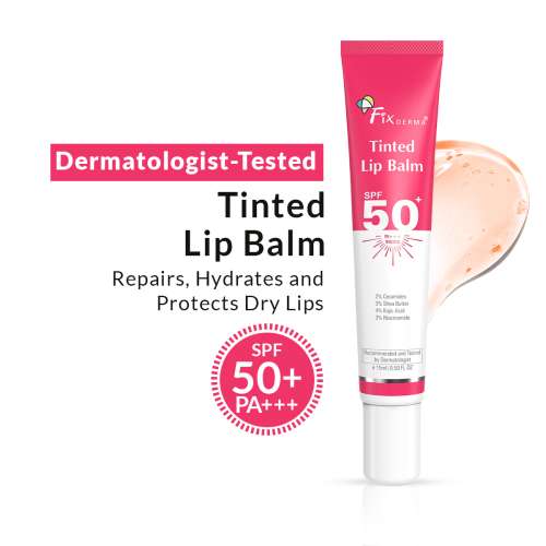 Fixderma: Shadow SPF 50 Lip Shield Pa+++ Lip Balm - 15gm