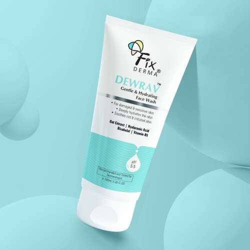 Fixderma: Dewrav Gentle & Hydrating face wash - 100ml