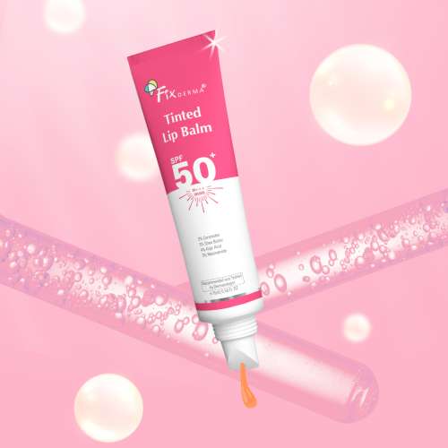 Fixderma: Shadow SPF 50 Lip Shield Pa+++ Lip Balm - 15gm