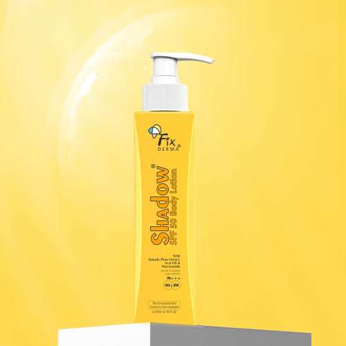 Fixderma: Shadow Sunscreen Body Lotion with SPF 50 PA+++ & 2% Niacinamide -  200 ml