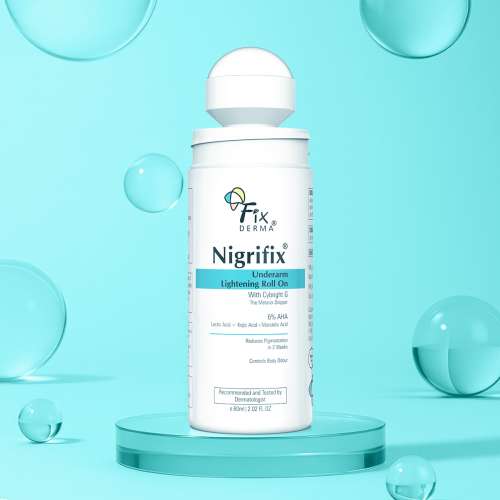 Fixderma: Nigrifix Underarm Roll on with Lactic & Kojic Acid -  60ml