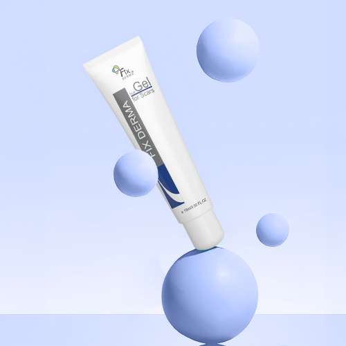 Fixderma: Scar gel Reduces Acne Injury Scars And Surgery Scars Diminishing Gel - 15g