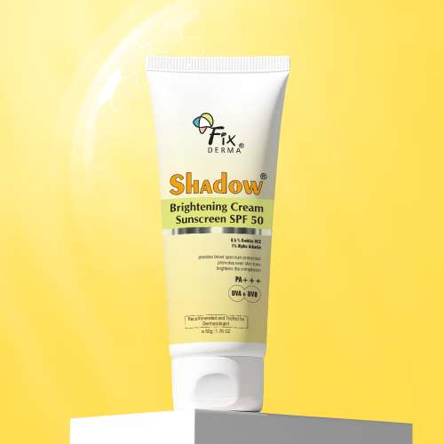Fixderma: Shadow Brightening Cream Sunscreen SPF50 PA+++  -  50gm