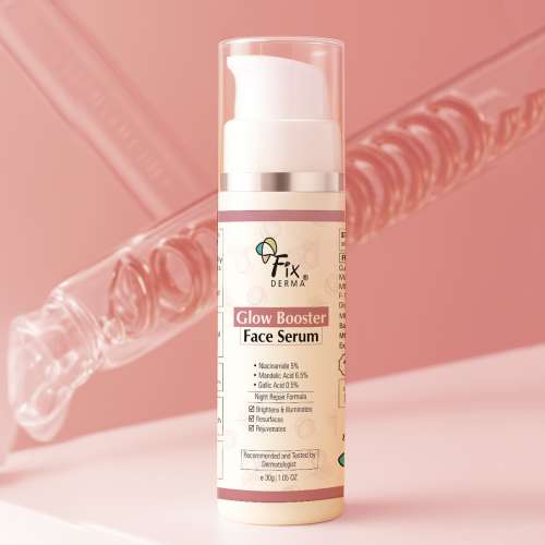 Fixderma: Glow Booster Face serum with 5% Niacinamide Skin Brightening Serum - 30g