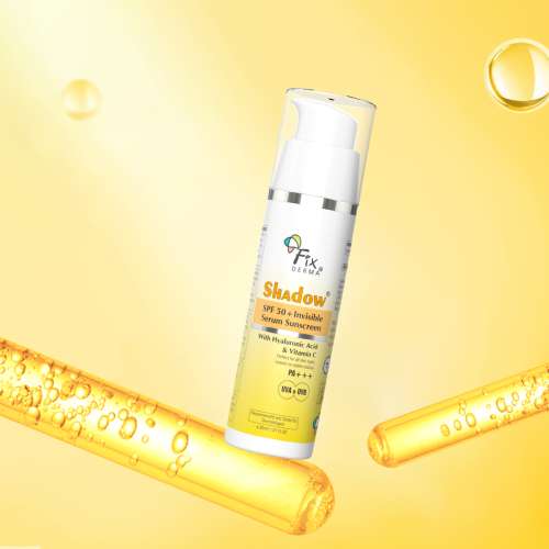 Fixderma: Shadow Invisible Serum Sunscreen SPF 50+ PA+++ - 30ml
