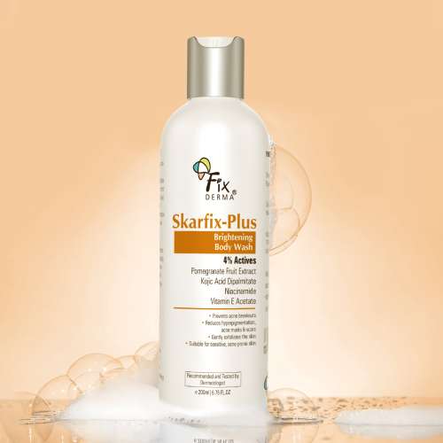 Fixderma: Skarfix Plus Body Wash with Niacinamide Acid  - 200ml