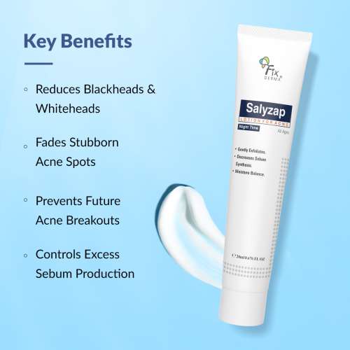 Fixderma: Salyzap Lotion Night time - 20ml Fixderma: Salyzap Lotion Night time - 20ml