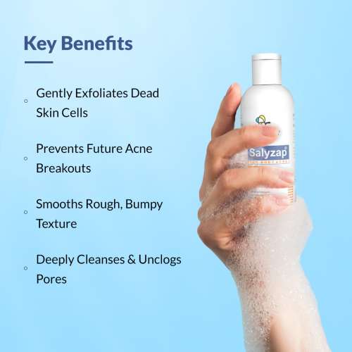 Fixderma: Salyzap Body Wash 2% Salicylic Acid For Acne Clean Pores Suitable - 100ml