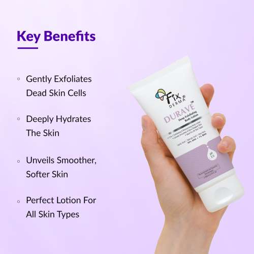 Fixderma: Durave Deep Exfoliating Body Lotion - 200ml