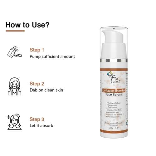 Fixderma: Collagen Booster Face Serum - 30gm