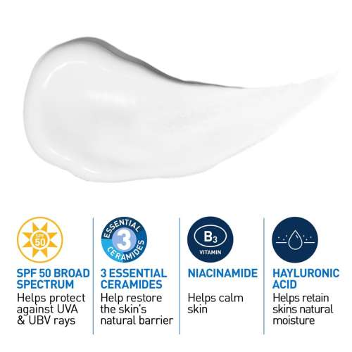 CeraVe: AM Facial Moisturizing Lotion SPF 50 - 52ml