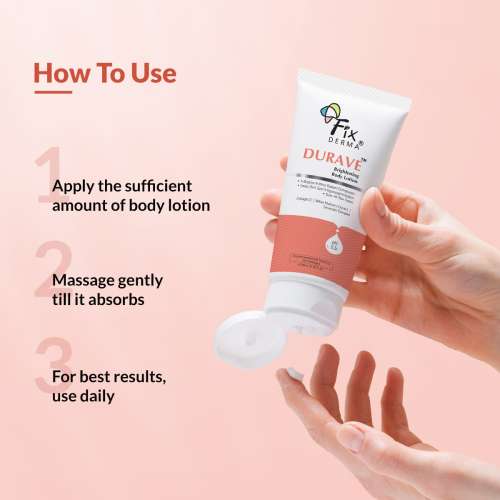 Fixderma: Durave Brightening Body Lotion - 200ml
