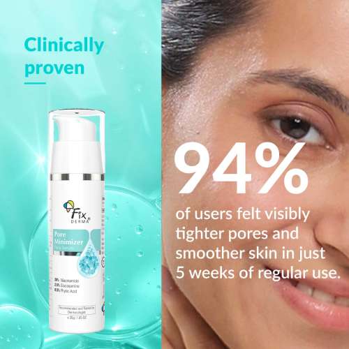 Fixderma: Pore Minimizer Face Serum 20% Niacinamide - 30gm
