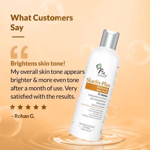 Fixderma: Skarfix Plus Body Wash with Niacinamide Acid  - 200ml