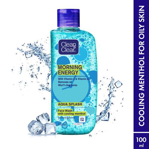 Clean & Clear: Morning Energy Aqua Splash Face Wash 100ml