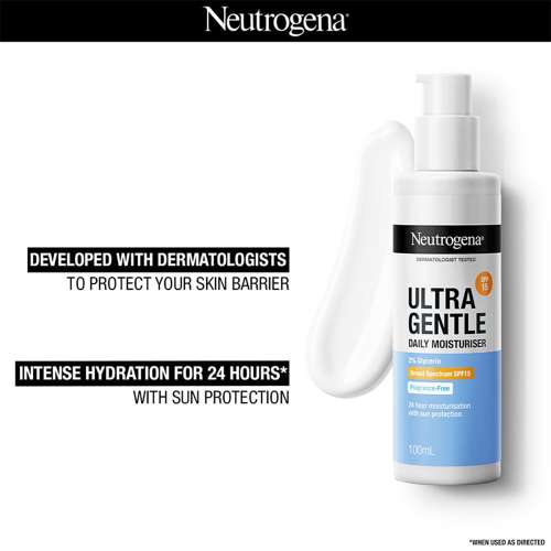 Neutrogena: Ultra Gentle Daily Face Moisturizer SPF 15 100ml