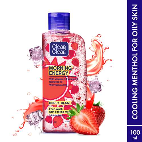 Clean & Clear: Morning Energy Berry Blast Face Wash 100ml