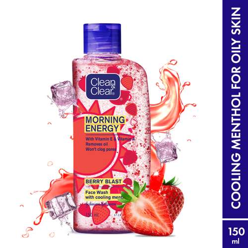 Clean & Clear: Morning Energy Berry Blast Face Wash 150ml