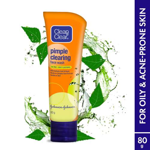 Clean & Clear: Pimple Clearing Face Wash 80gm