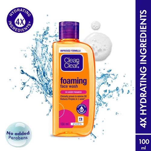 Clean & Clear: Foaming Facial Wash 100ml