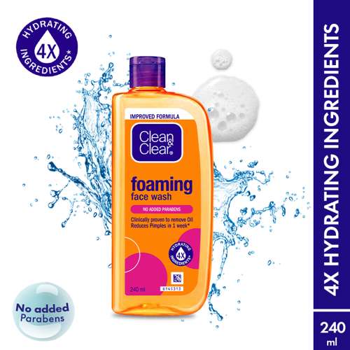 Clean & Clear: Foaming Facial Wash 240ml